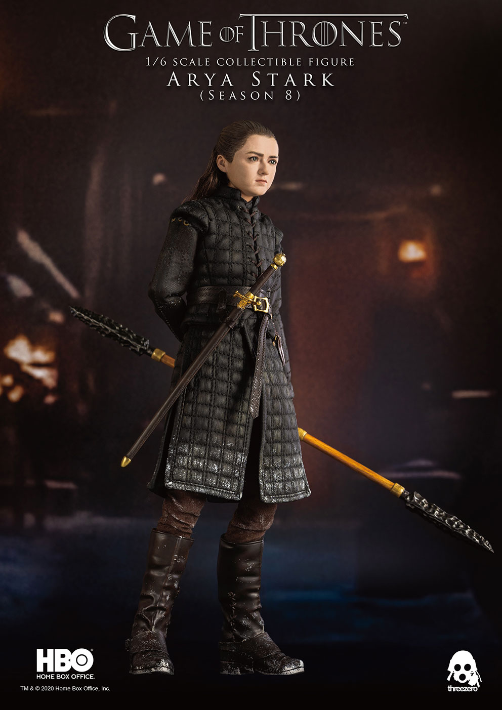 GameOfThrones - NEW PRODUCT: ThreeZero: Game of Thrones – 1/6 Arya Stark (Season 8) 16205