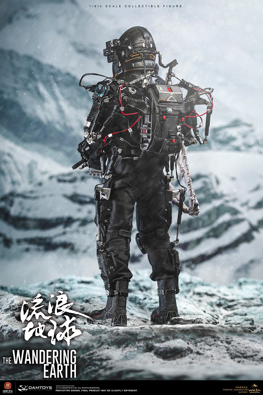 NEW PRODUCT: DAMToys: 1/6 "The Wandering Earth" CN171-11 Rescue Team-Captain Wang Lei can move the doll #DMS034 16214412