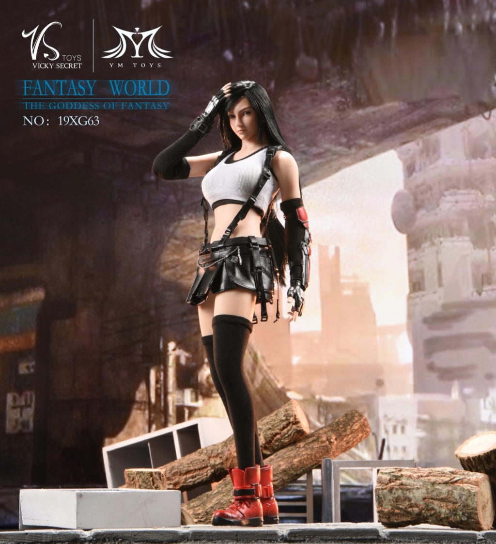 Videogame-based - NEW PRODUCT: VSTOYS: 1/6 Tifa 3.0 action figure-double head carved encapsulated body configuration # 19XG63 16222012