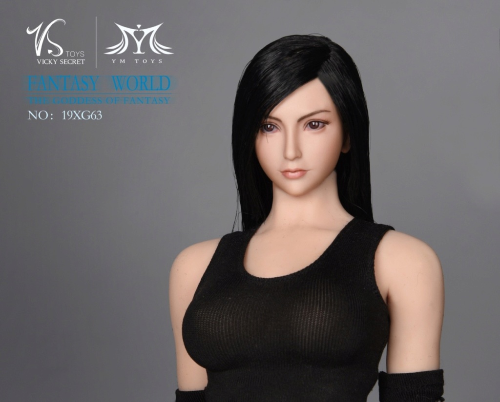 videogame-based - NEW PRODUCT: VSTOYS: 1/6 Tifa 3.0 action figure-double head carved encapsulated body configuration # 19XG63 16223411