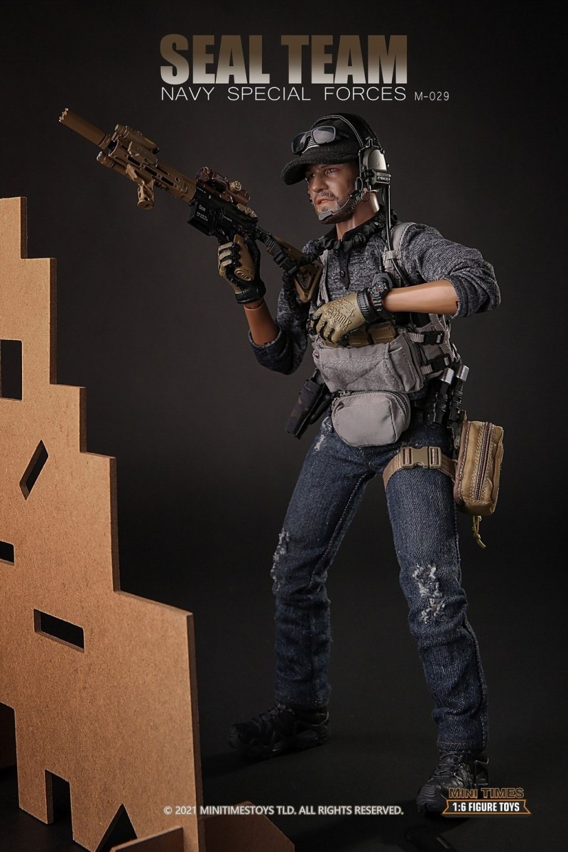 USSealTeam - NEW PRODUCT: MINI TIMES TOYS: US SEAL TEAM SPECIAL FORCES WITH DOG 1/6 SCALE ACTION FIGURE M-029 16245610