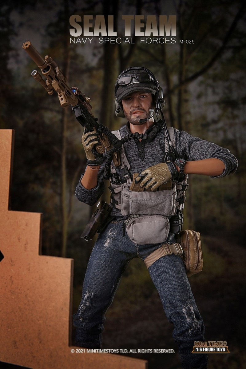 USSealTeam - NEW PRODUCT: MINI TIMES TOYS: US SEAL TEAM SPECIAL FORCES WITH DOG 1/6 SCALE ACTION FIGURE M-029 16245910