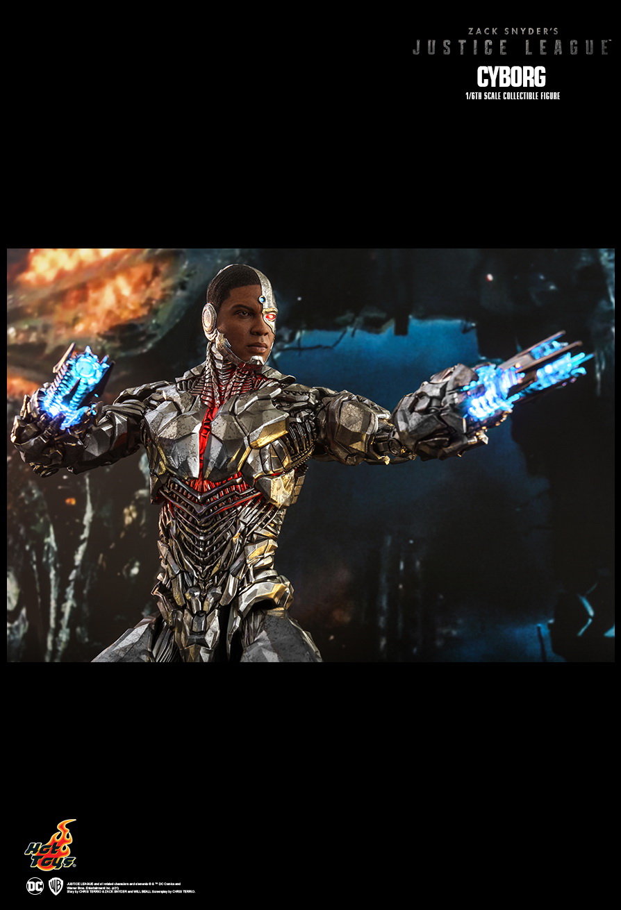Cyborg - NEW PRODUCT: HOT TOYS: ZACK SNYDER'S JUSTICE LEAGUE CYBORG 1/6TH SCALE COLLECTIBLE FIGURE 16252