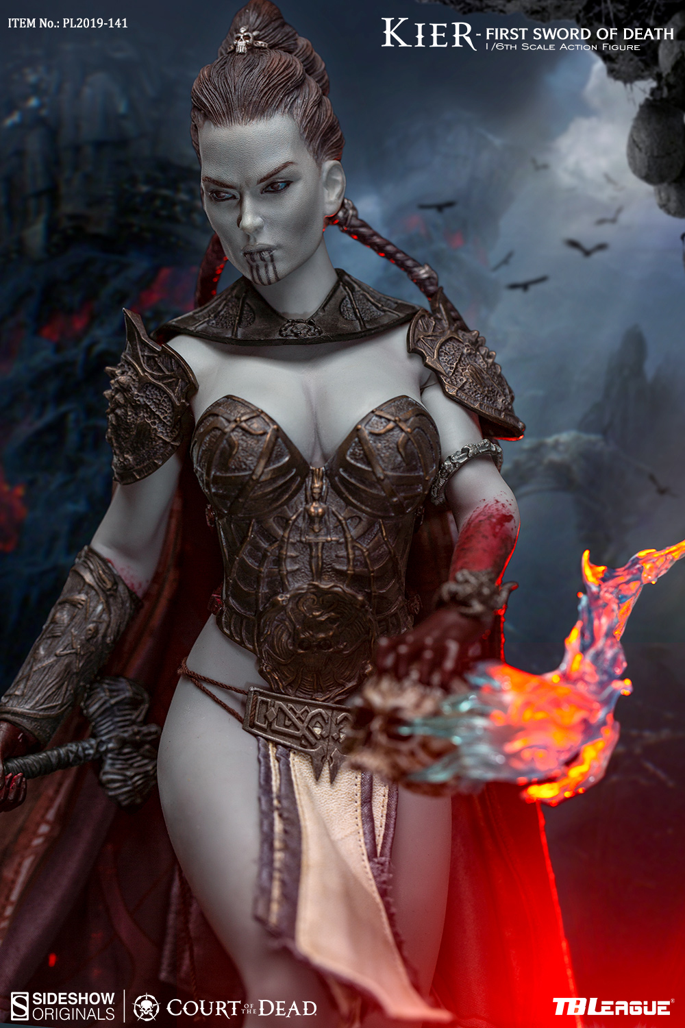 CourtoftheDead - NEW PRODUCT: TBLeague & Sideshow: 1/6 Court of the Dead - Valkyrie Cole / Kier movable doll (PL2019-141) 16260911