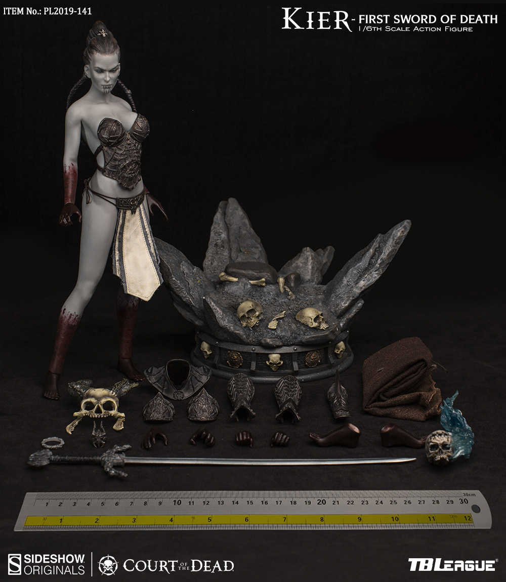 horror - NEW PRODUCT: TBLeague & Sideshow: 1/6 Court of the Dead - Valkyrie Cole / Kier movable doll (PL2019-141) 16261310