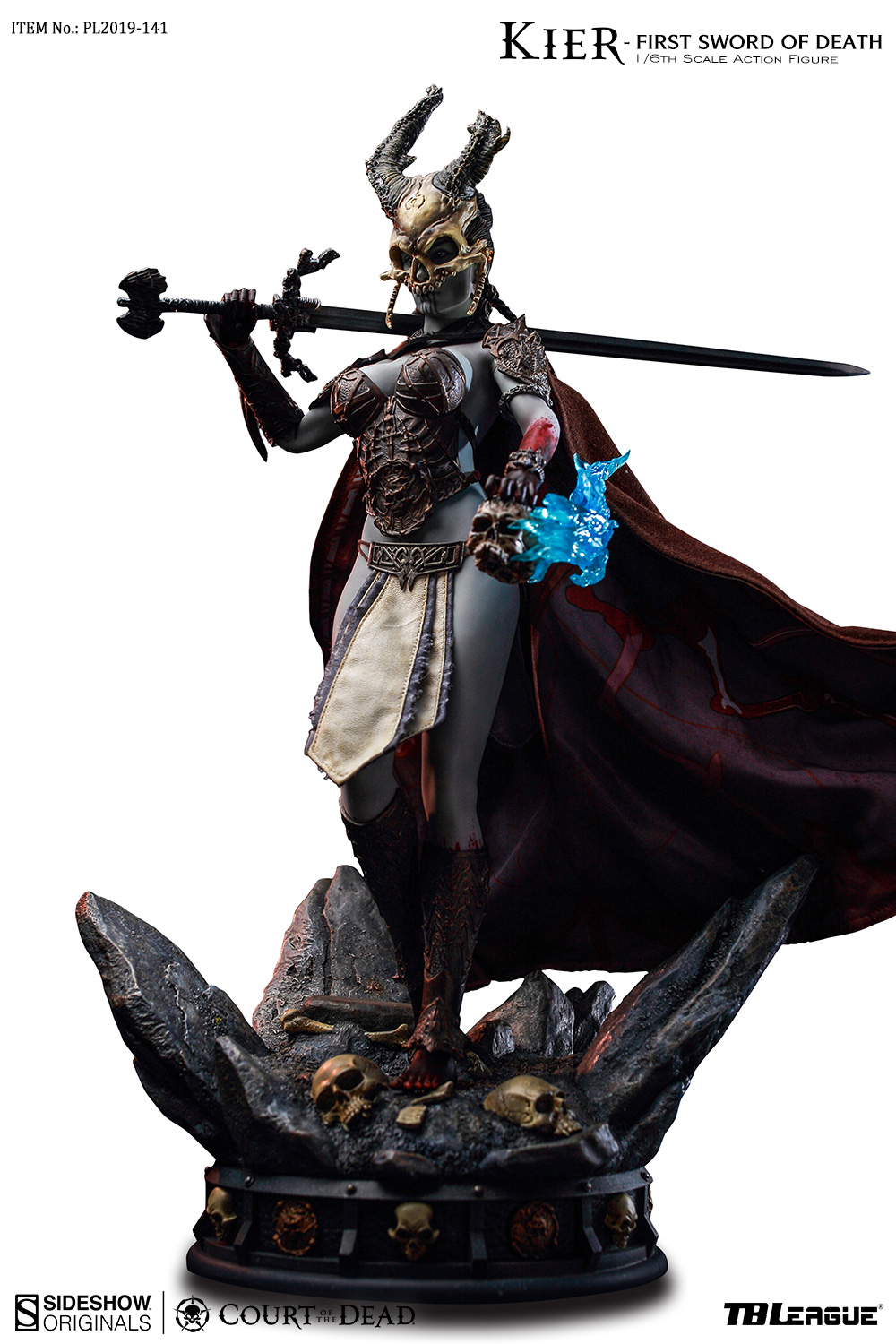 TBLeague - NEW PRODUCT: TBLeague & Sideshow: 1/6 Court of the Dead - Valkyrie Cole / Kier movable doll (PL2019-141) 16261311