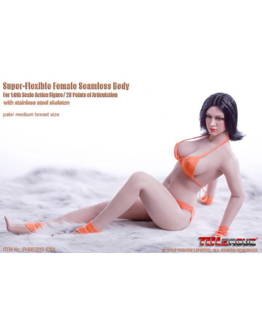 tbleague - NEW PRODUCT: TBLeague 1/6 steel bone plastic buxom girl body S28A pale color & S29B suntan color 16285010