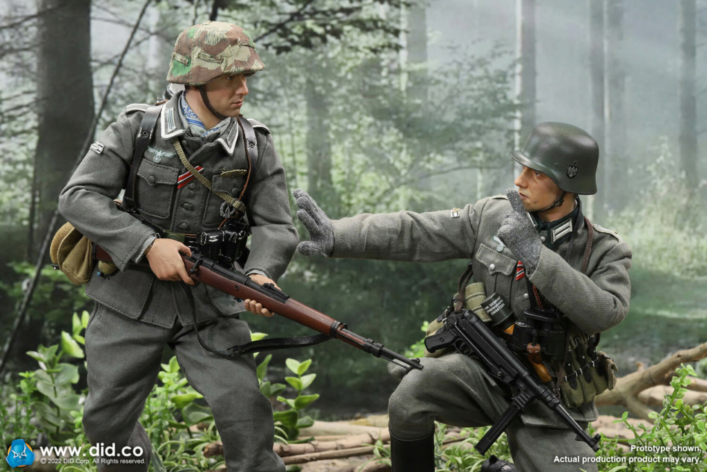 german - NEW PRODUCT: DiD: D80159 WWII German WH Infantry Oberleutnant  – Winter 16338