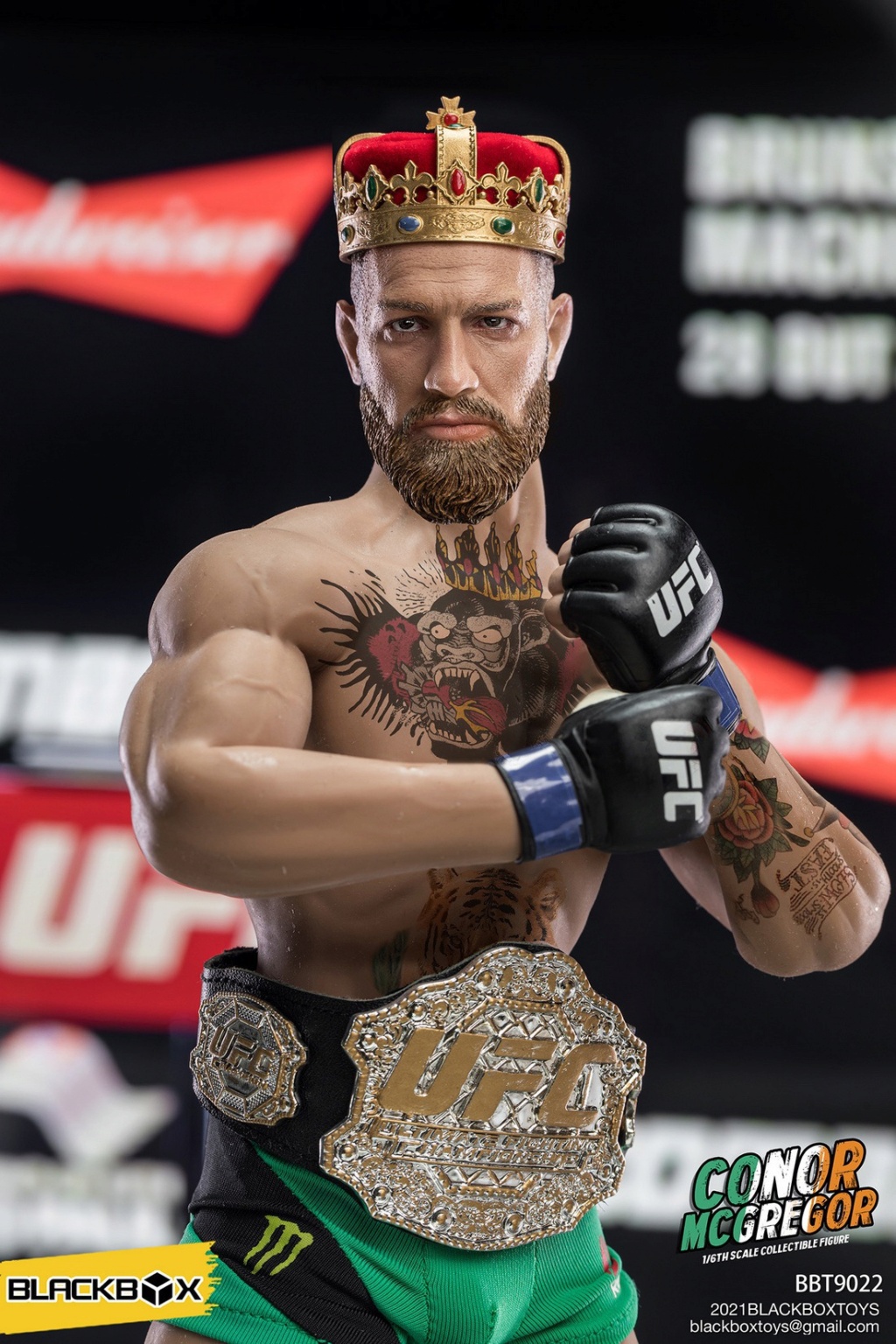 NEW PRODUCT: BLACKBOX: 1/6 Who Am I Series-The Ultimate Fighting King Connor-McGregor CONOR MCGREGOR 16353614