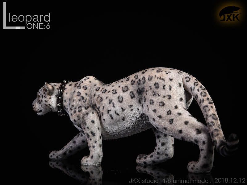 JXK - NEW PRODUCT: JXK New: 1/6 Leopard - Black Panther Jaguar Snow Leopard animal model double head carved eyes can be fluorescent 16360510