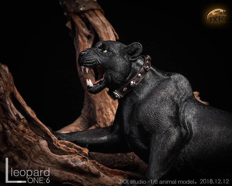 bigcat - NEW PRODUCT: JXK New: 1/6 Leopard - Black Panther Jaguar Snow Leopard animal model double head carved eyes can be fluorescent 16362210