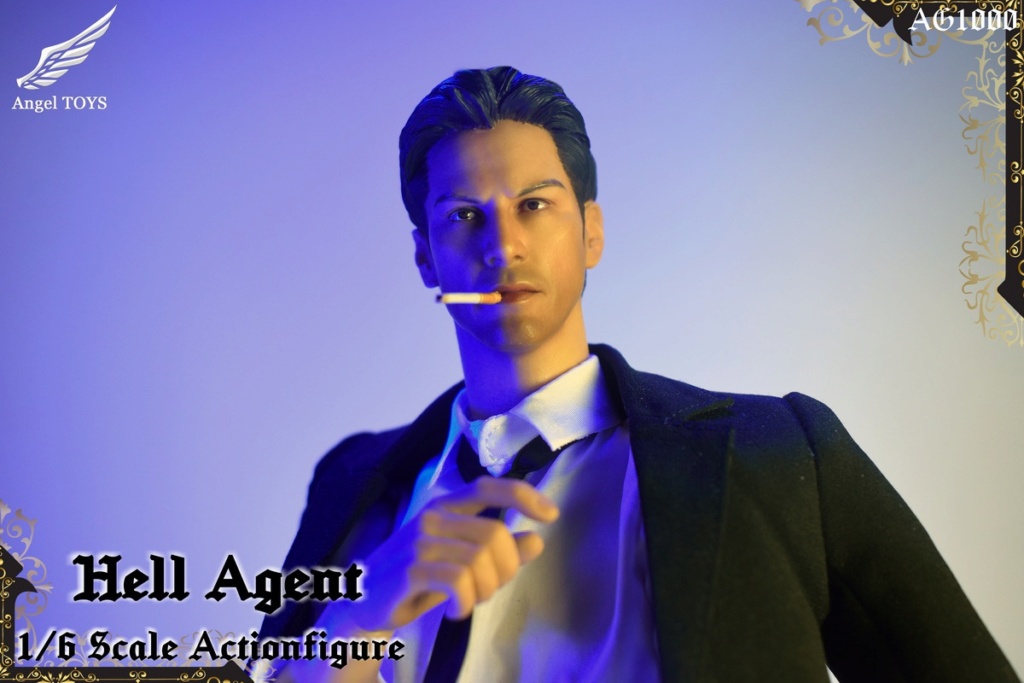 Male - NEW PRODUCT: Angel TOYS: 1/6 Hell Agent Action Figure #AG1000 16372713