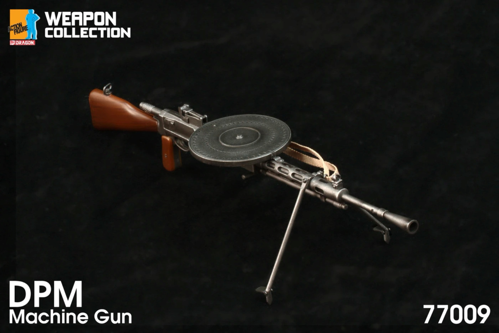PDMLightMachineGun - NEW PRODUCT: DML: 1/6 Weapon Tag Series-PDM Light Machine Gun Regular Edition 77009 & Snow Edition 77010 16380810