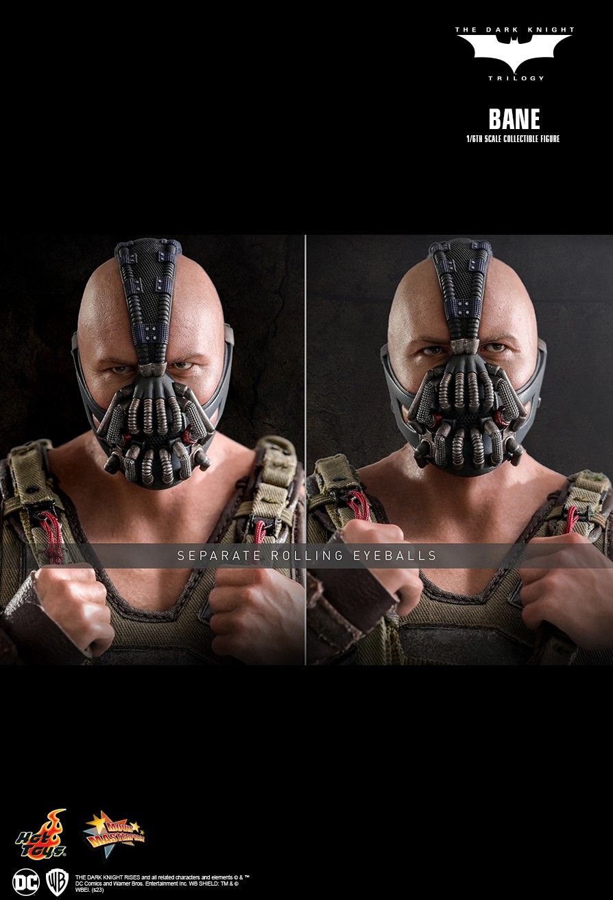 NEW PRODUCT: HOT TOYS: THE DARK KNIGHT TRILOGY: BANE 1/6TH SCALE COLLECTIBLE FIGURE 16387