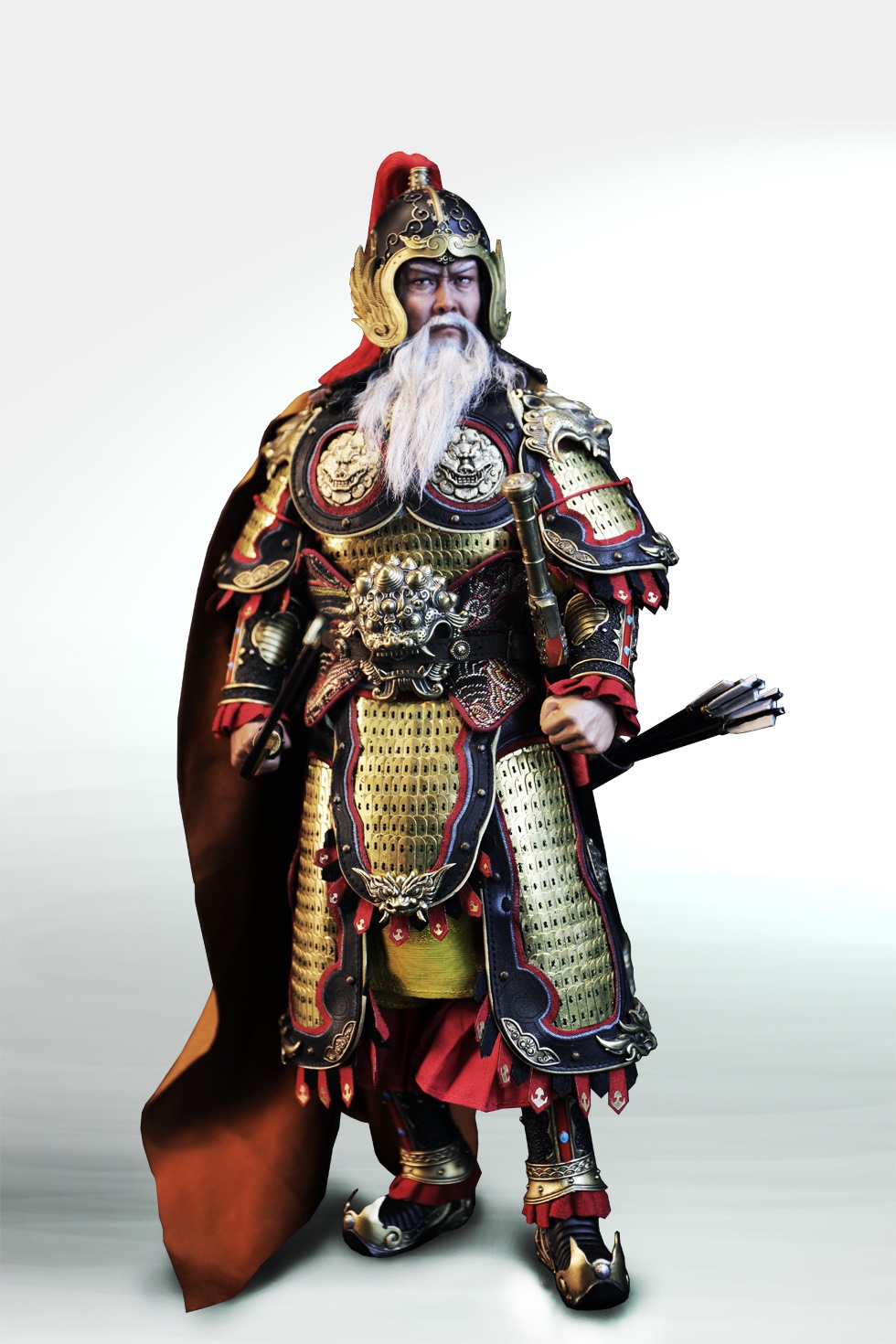 chinese - NEW PRODUCT: 303Toys:1/6 Three Kingdoms Series - Rear General Huang Zhong - Hansheng Pure Copper Standard Edition/Deluxe Edition/War Horse#MP021/MP022 16394911