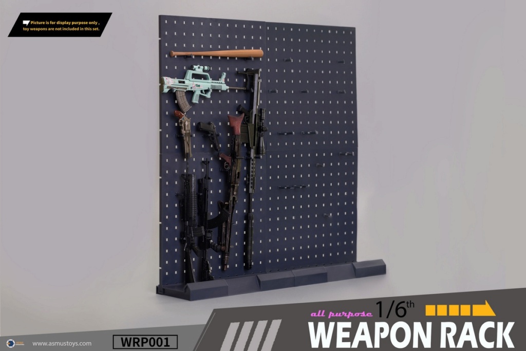 WeaponRack - NEW PRODUCT: Asmus Toys: Weapon Rack Set [1/6 & 1/12 Common, 3 Colors Available] (WRP001/2/3) 16402410
