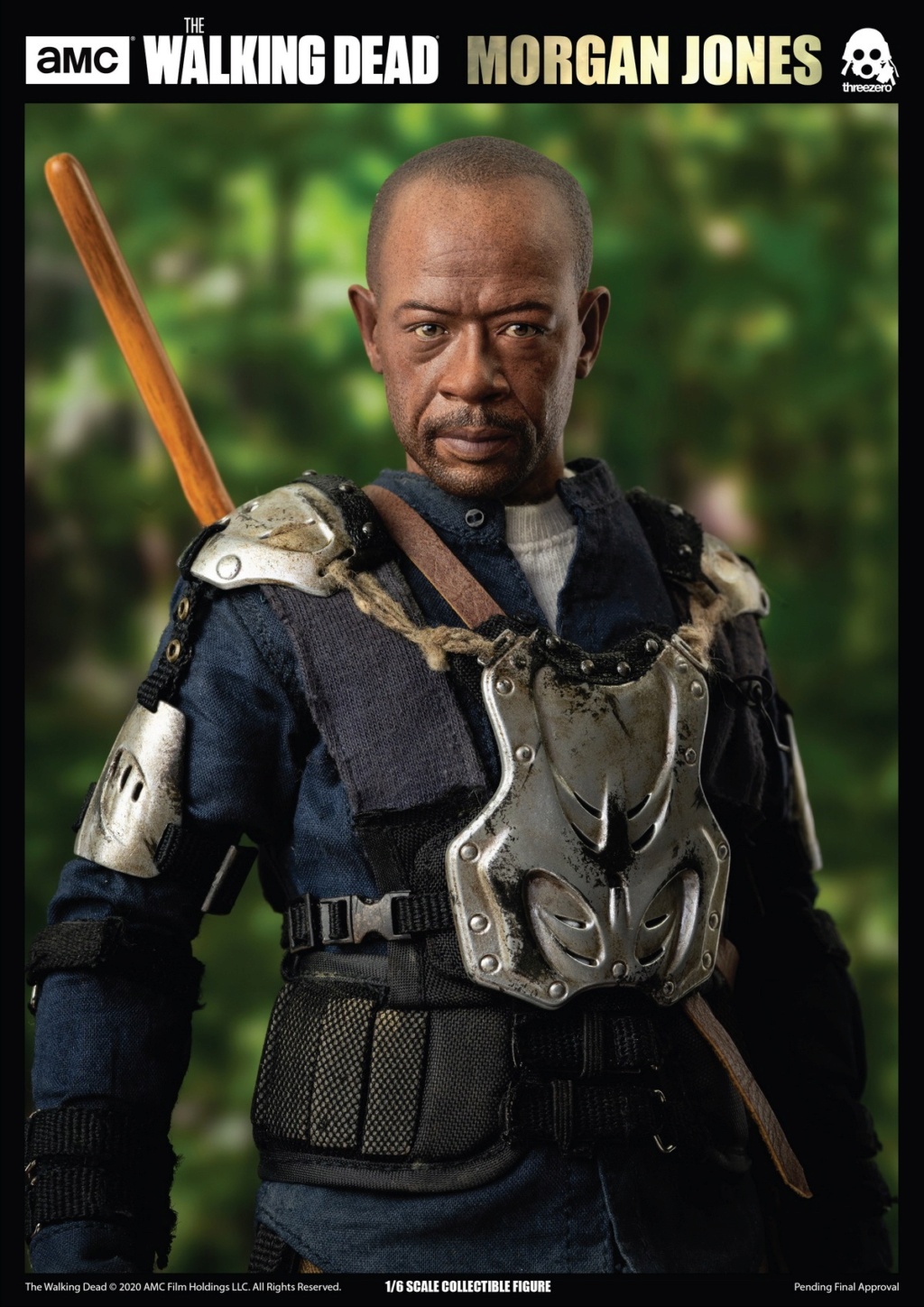 Threezero - NEW PRODUCT: Threezero: 1/6 "The Walking Dead" Season 7-MORGAN JONES Morgan Jones Action Figure 16411811