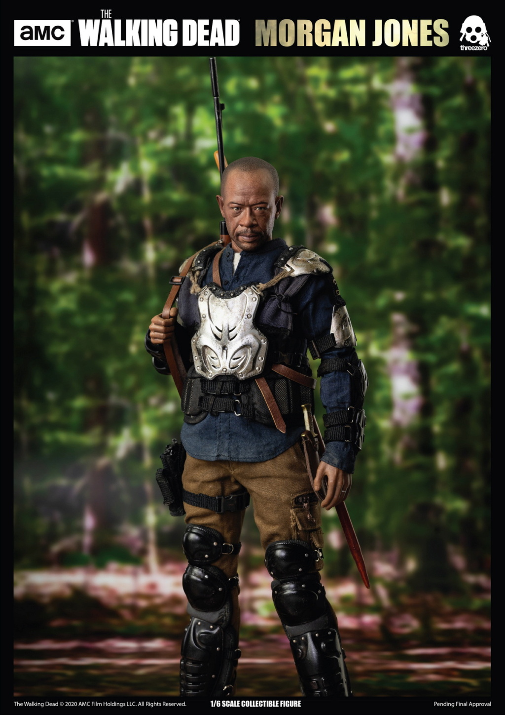 horror - NEW PRODUCT: Threezero: 1/6 "The Walking Dead" Season 7-MORGAN JONES Morgan Jones Action Figure 16411910