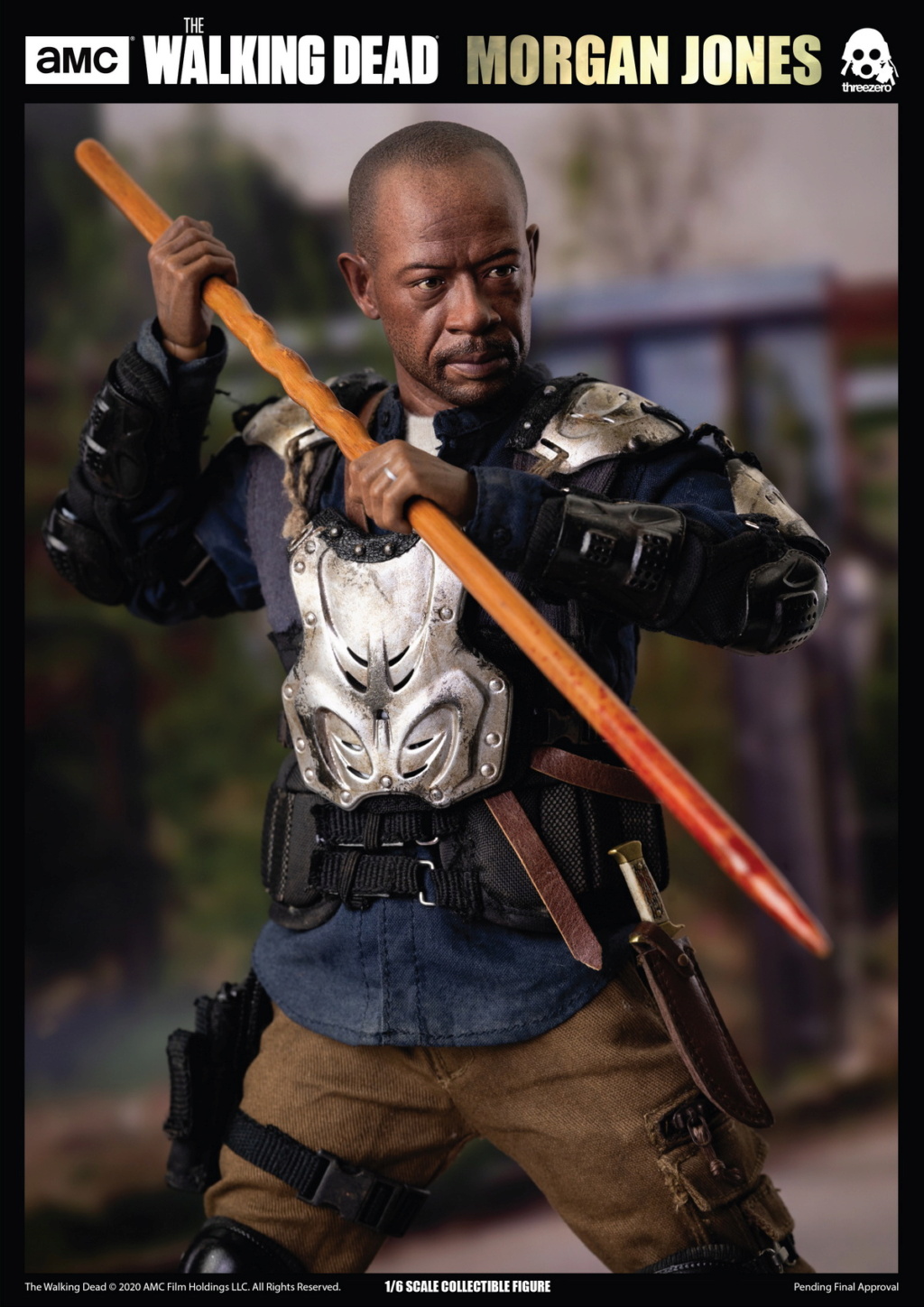 threezero - NEW PRODUCT: Threezero: 1/6 "The Walking Dead" Season 7-MORGAN JONES Morgan Jones Action Figure 16412210