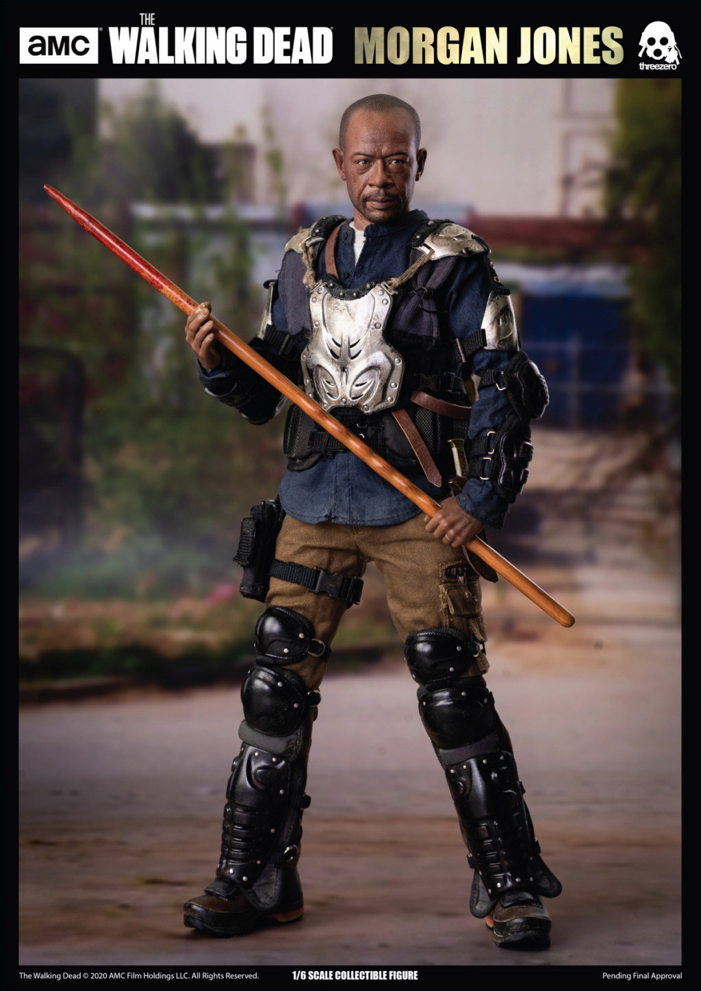 threezero - NEW PRODUCT: Threezero: 1/6 "The Walking Dead" Season 7-MORGAN JONES Morgan Jones Action Figure 16412510