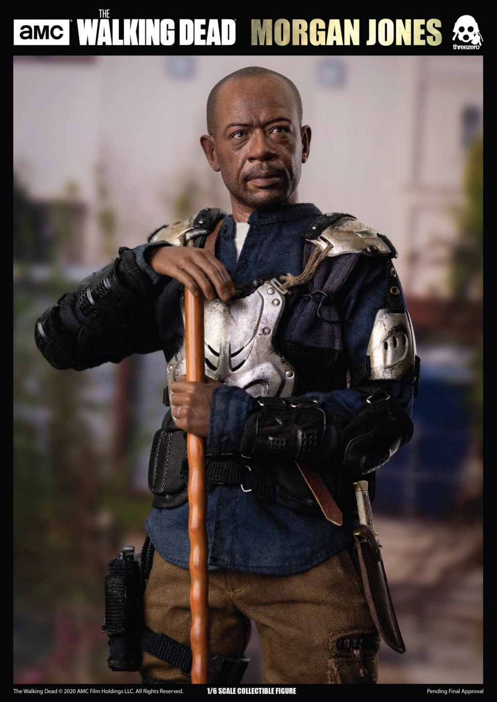 Threezero - NEW PRODUCT: Threezero: 1/6 "The Walking Dead" Season 7-MORGAN JONES Morgan Jones Action Figure 16412710