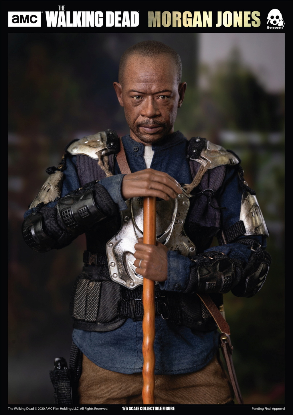 NEW PRODUCT: Threezero: 1/6 "The Walking Dead" Season 7-MORGAN JONES Morgan Jones Action Figure 16412811