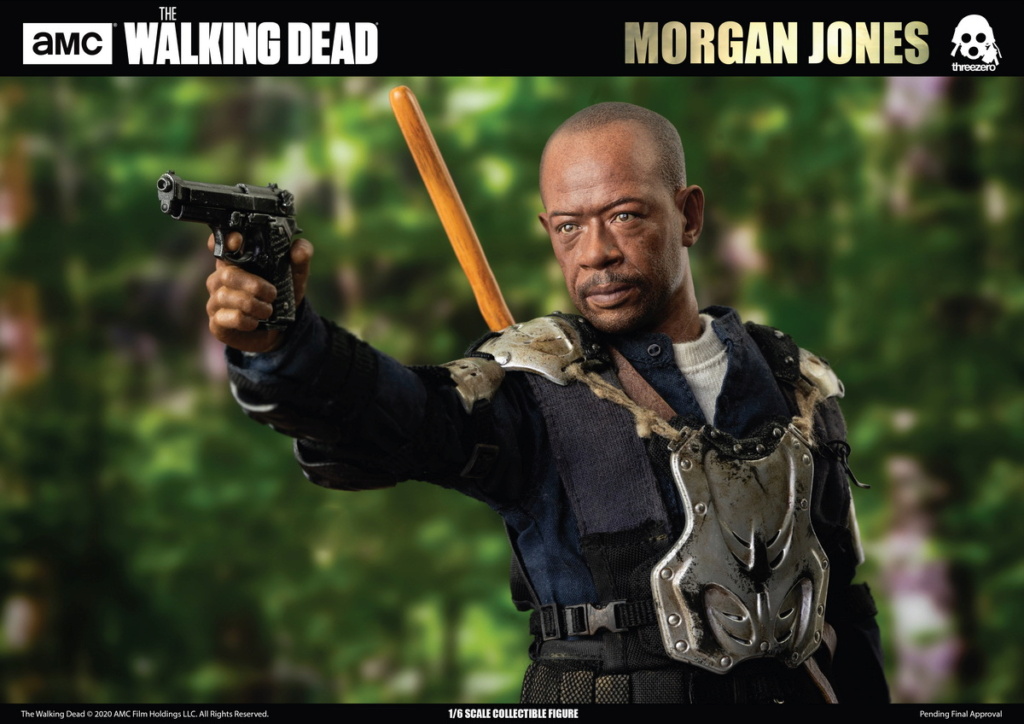 horror - NEW PRODUCT: Threezero: 1/6 "The Walking Dead" Season 7-MORGAN JONES Morgan Jones Action Figure 16412910