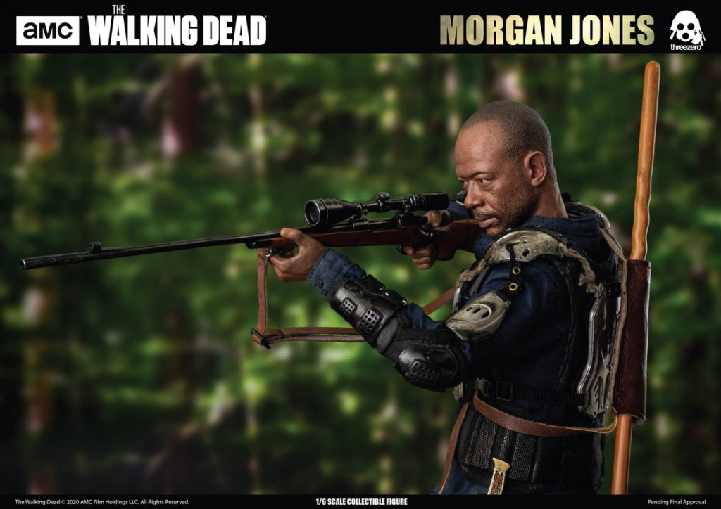 horror - NEW PRODUCT: Threezero: 1/6 "The Walking Dead" Season 7-MORGAN JONES Morgan Jones Action Figure 16412911