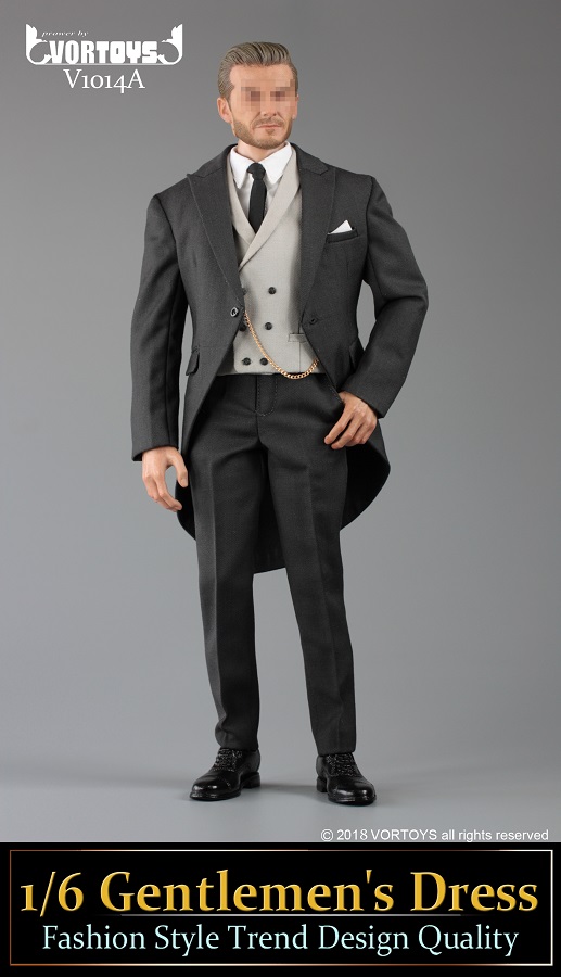 NEW PRODUCT: VORTOYS New Products: 1/6 British Gentleman Suit Dress Set - Royal Wedding Tricolor (V1014) 16453610
