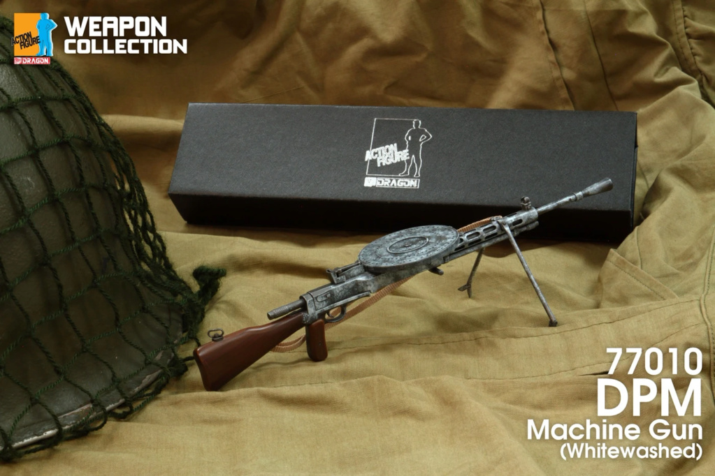 WeaponTagSeries - NEW PRODUCT: DML: 1/6 Weapon Tag Series-PDM Light Machine Gun Regular Edition 77009 & Snow Edition 77010 16470710