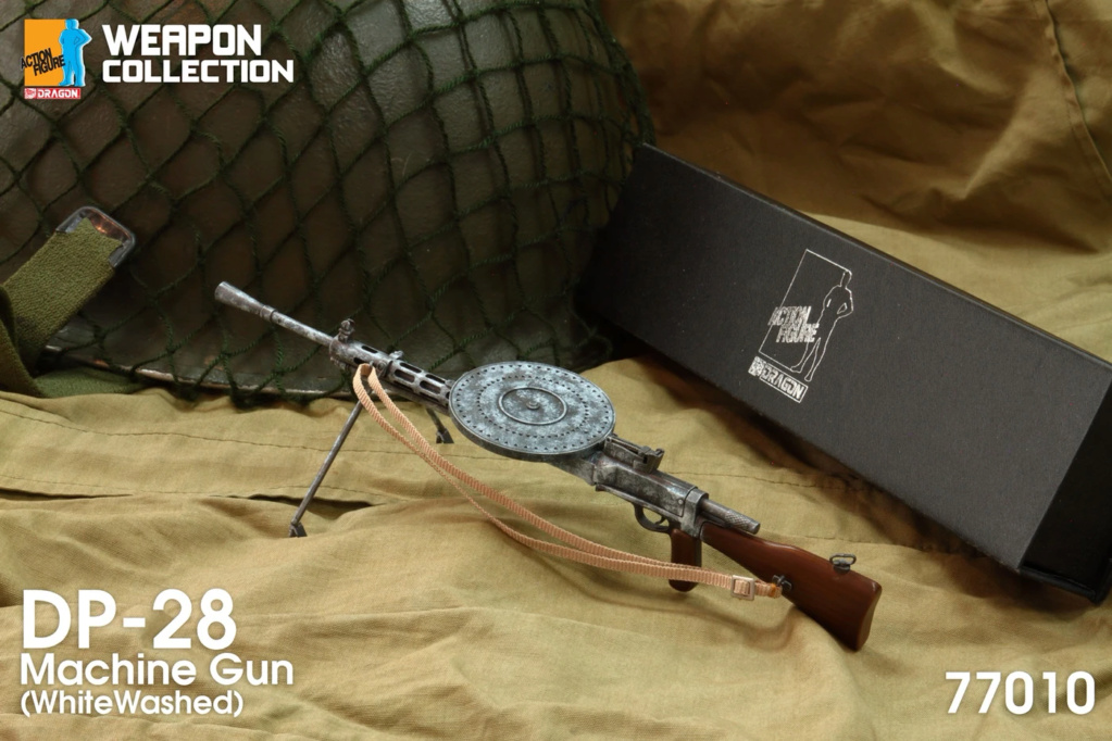 DML - NEW PRODUCT: DML: 1/6 Weapon Tag Series-PDM Light Machine Gun Regular Edition 77009 & Snow Edition 77010 16473910