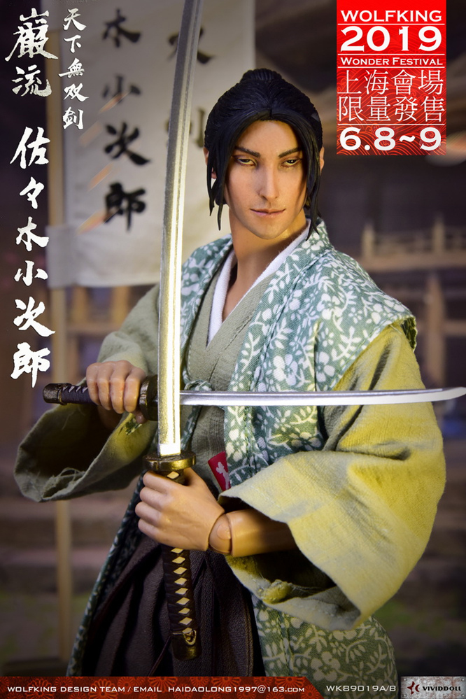 ShanghaiExclusive - NEW PRODUCT: WOLFKING [WF2019 Shanghai Conference Edition]: 1/6 Ronin Series - Sasaki Kojiro - Standard Edition & Deluxe Edition 16482111