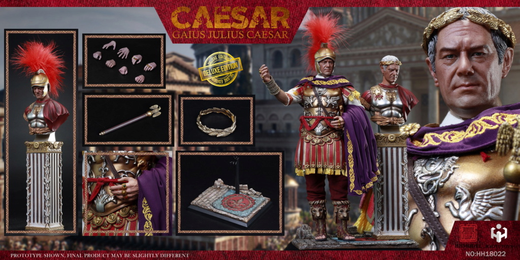 Historical - NEW PRODUCT: HHMODEL x HAOYUTOYS: 1/6 Imperial Legion-Caesar the Great Deluxe Edition/Single Player/Courage Set-Updated texture map 16504510