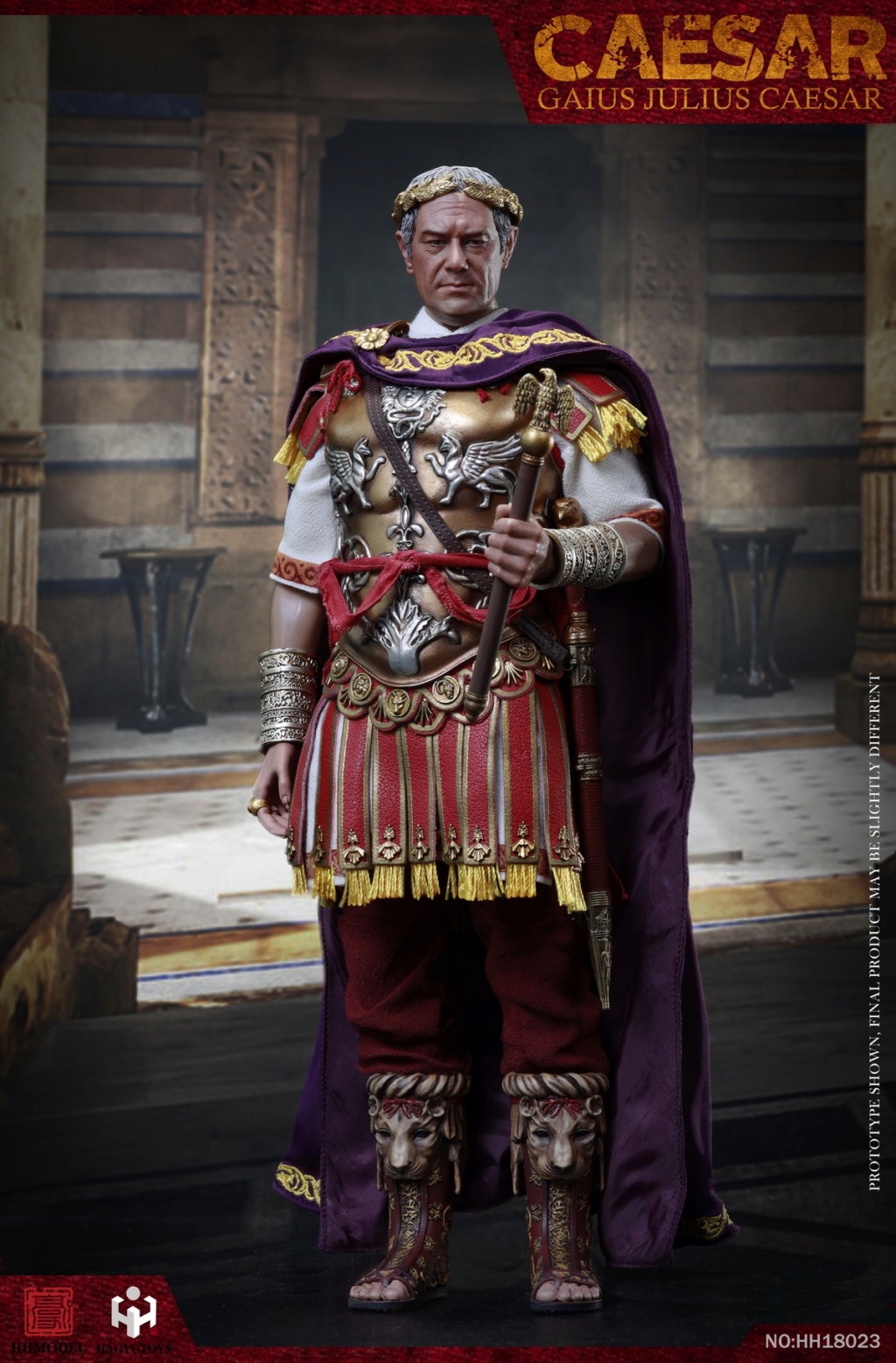 historical - NEW PRODUCT: HHMODEL x HAOYUTOYS: 1/6 Imperial Legion-Caesar the Great Deluxe Edition/Single Player/Courage Set-Updated texture map 16533610