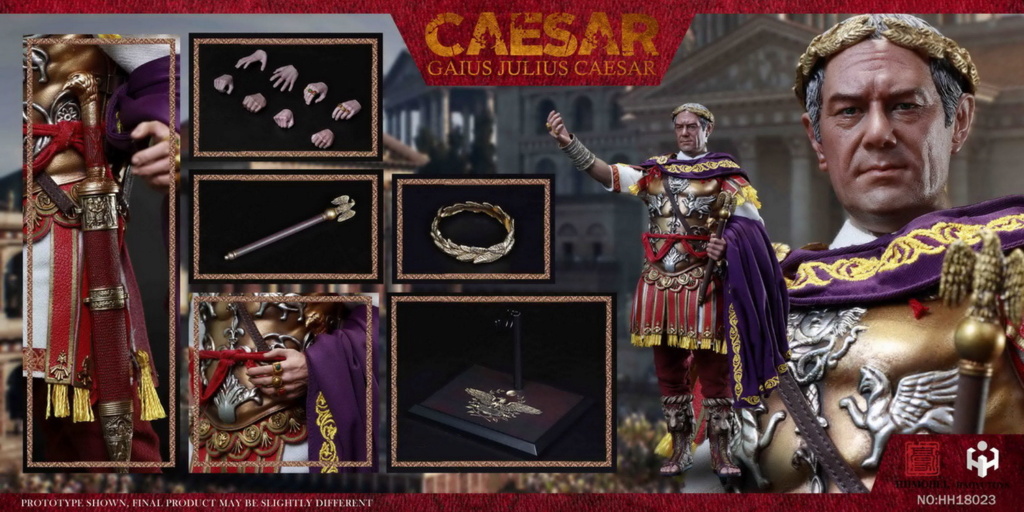 NEW PRODUCT: HHMODEL x HAOYUTOYS: 1/6 Imperial Legion-Caesar the Great Deluxe Edition/Single Player/Courage Set-Updated texture map 16534511