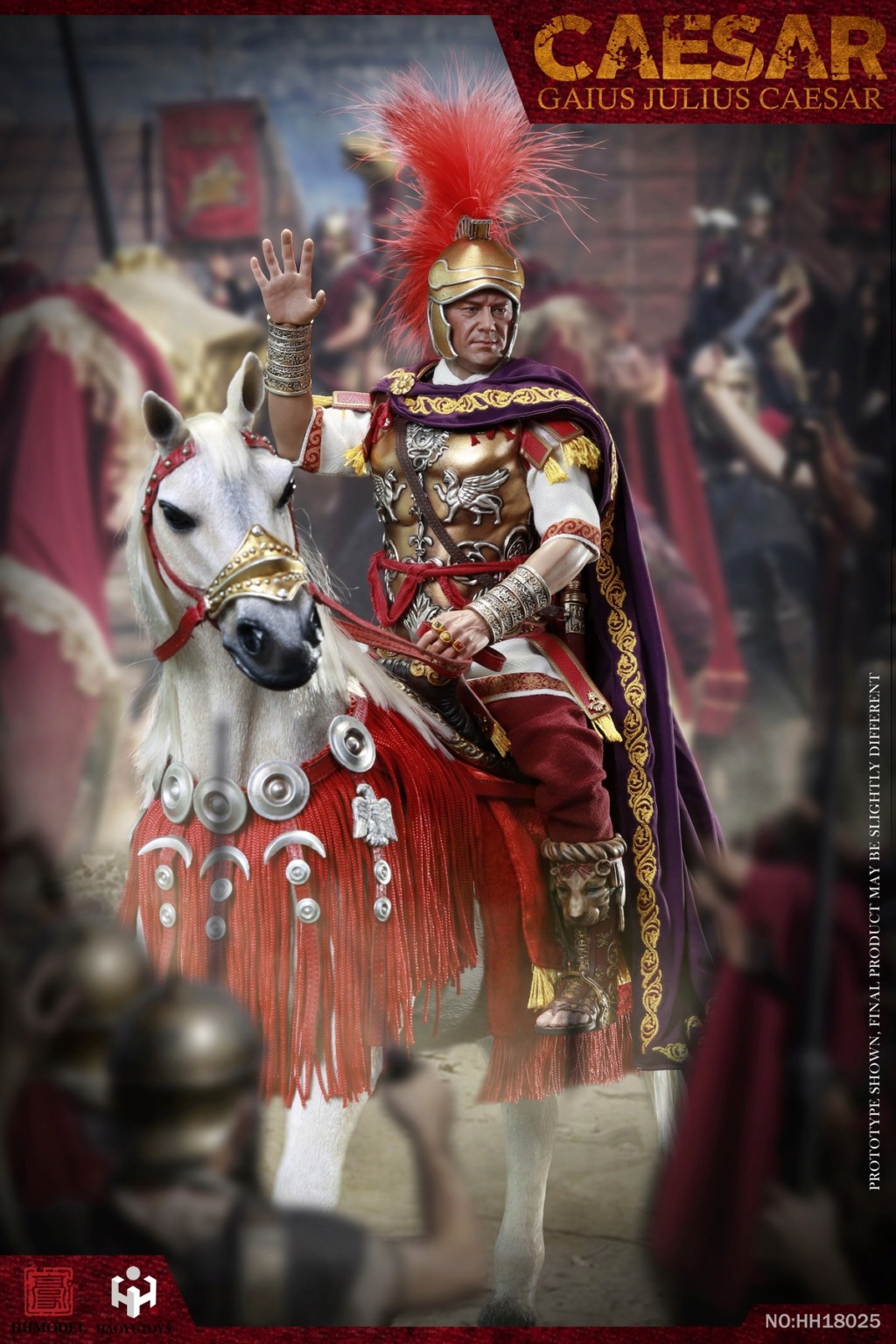 Historical - NEW PRODUCT: HHMODEL x HAOYUTOYS: 1/6 Imperial Legion-Caesar the Great Deluxe Edition/Single Player/Courage Set-Updated texture map 16541811