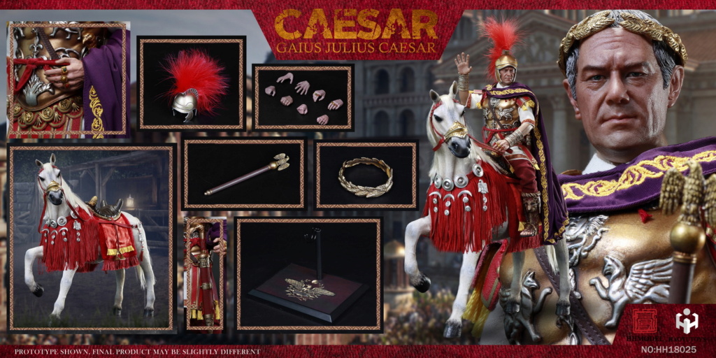 JuliusCaesar - NEW PRODUCT: HHMODEL x HAOYUTOYS: 1/6 Imperial Legion-Caesar the Great Deluxe Edition/Single Player/Courage Set-Updated texture map 16542411