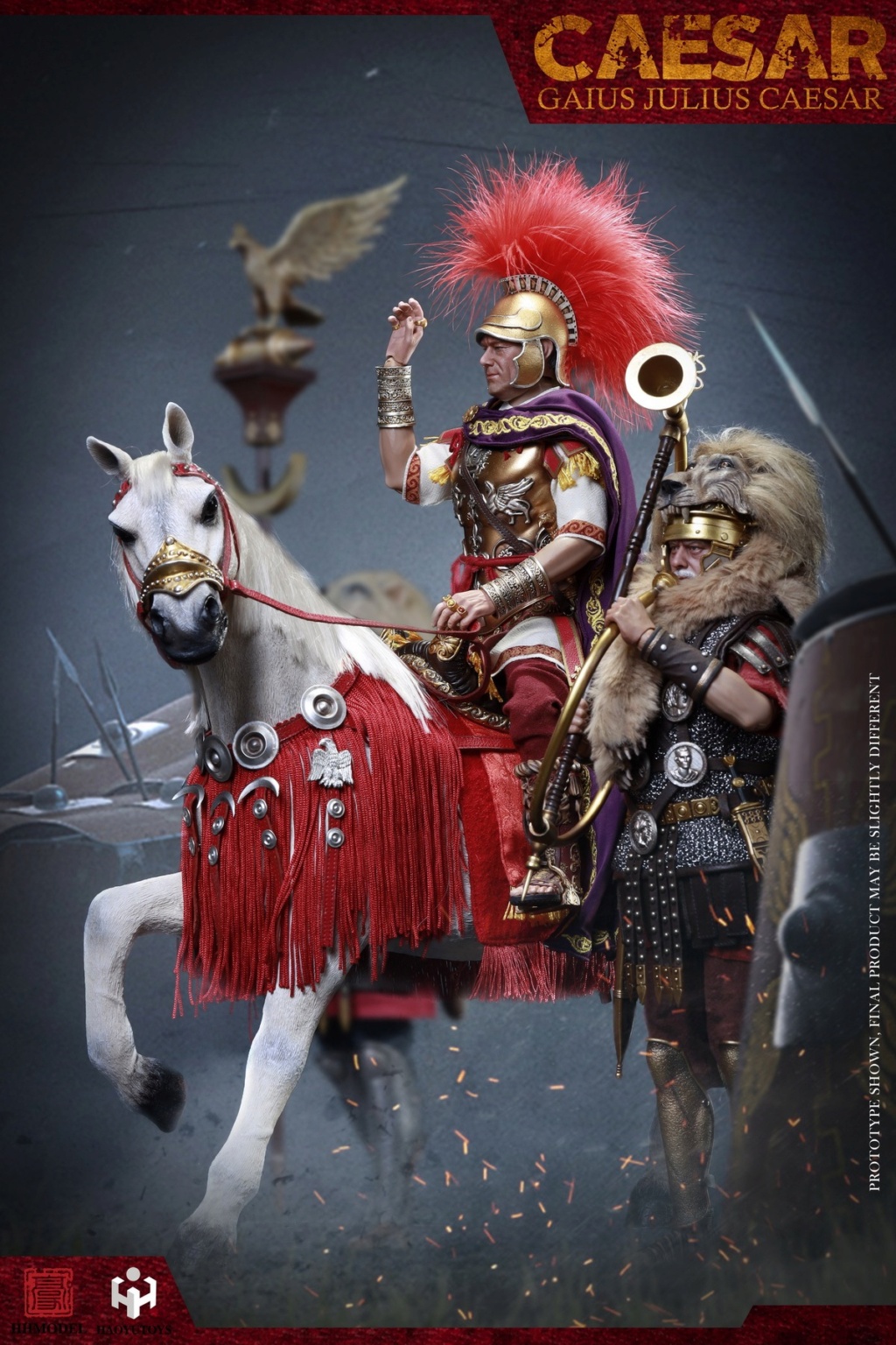 hhmodel - NEW PRODUCT: HHMODEL x HAOYUTOYS: 1/6 Imperial Legion-Caesar the Great Deluxe Edition/Single Player/Courage Set-Updated texture map 16550013