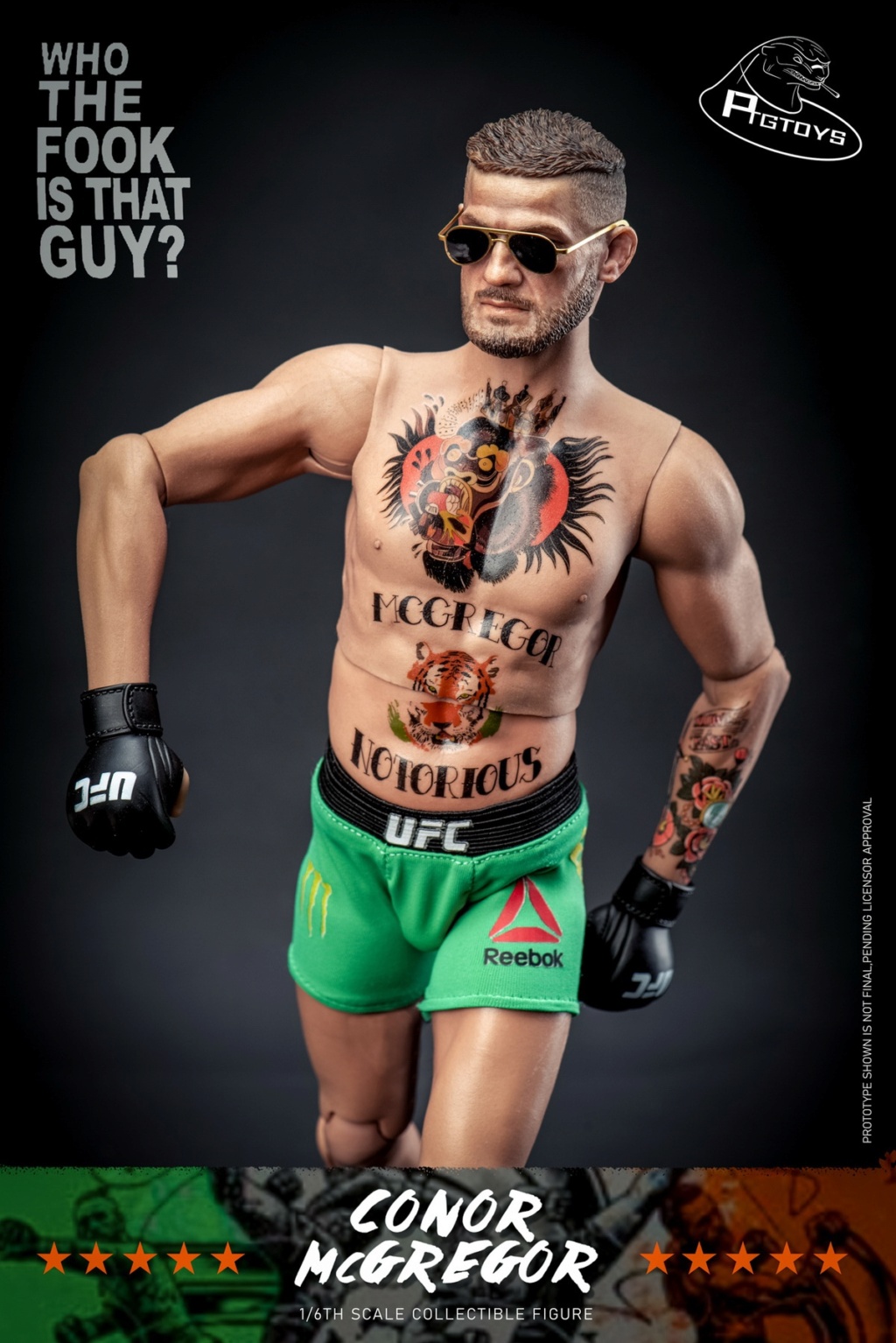 NEW PRODUCT: PTGToys: 1/6 Conor MCGREGOR Action Figure  16552310