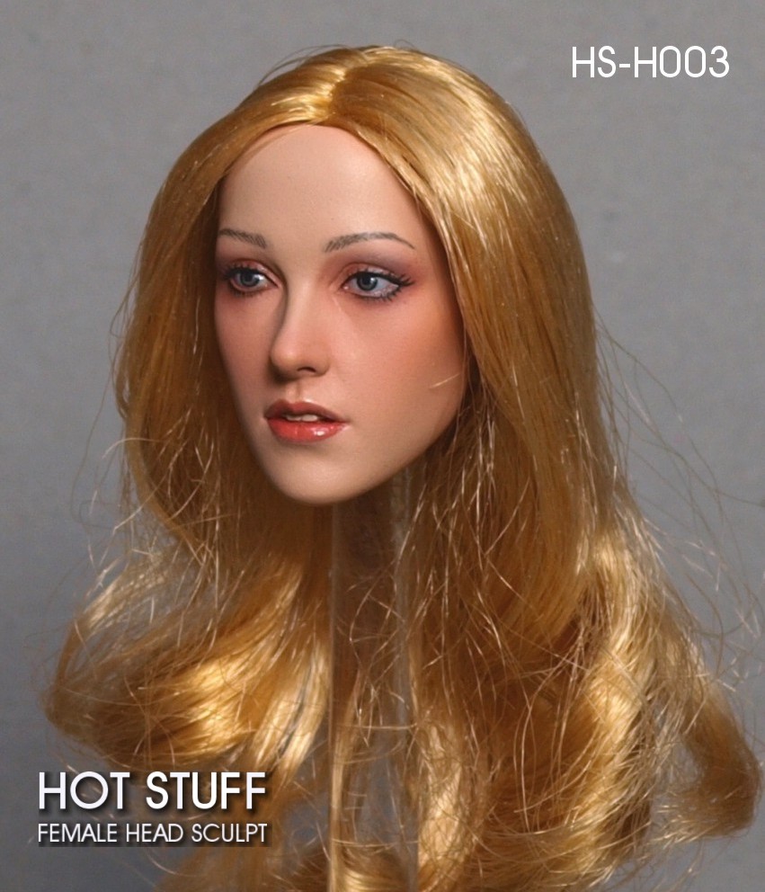 HotStuff - NEW PRODUCT: HOT STUFF / flaming toy: 1 / 6 Asian beauty head carving a total of three (#HS-H001/2/3) 16552610