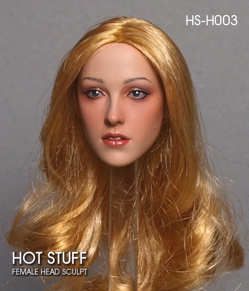 HotStuff - NEW PRODUCT: HOT STUFF / flaming toy: 1 / 6 Asian beauty head carving a total of three (#HS-H001/2/3) 16552810