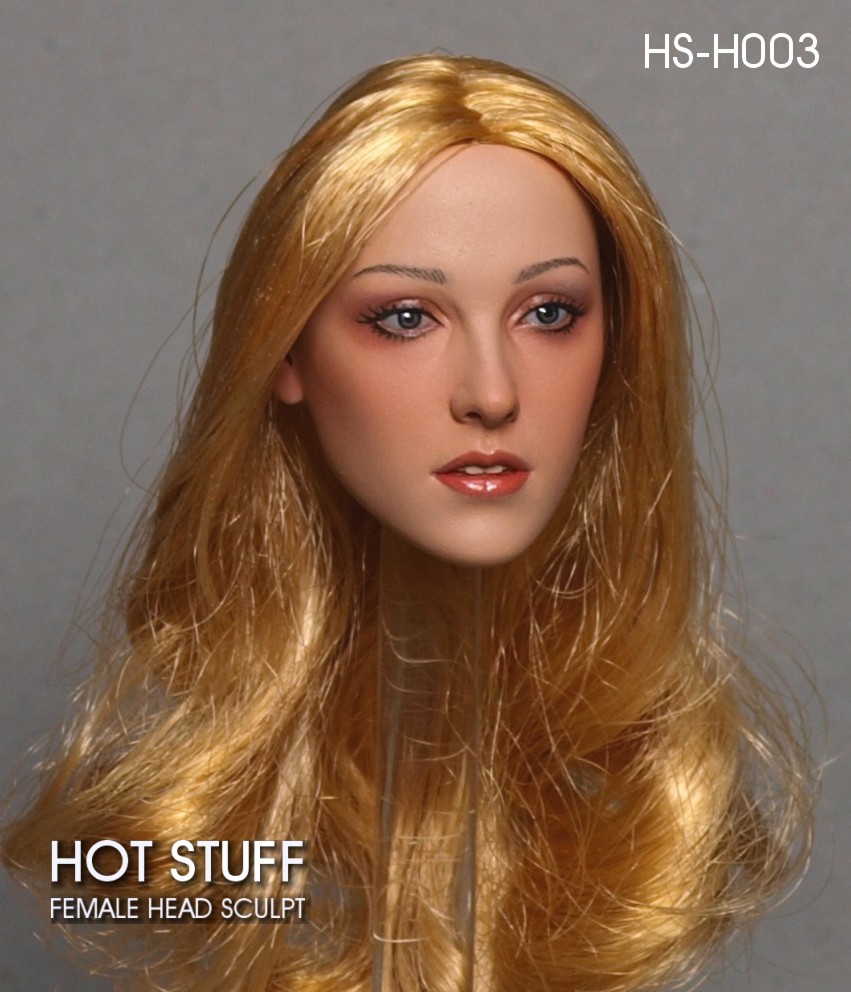 NEW PRODUCT: HOT STUFF / flaming toy: 1 / 6 Asian beauty head carving a total of three (#HS-H001/2/3) 16553610