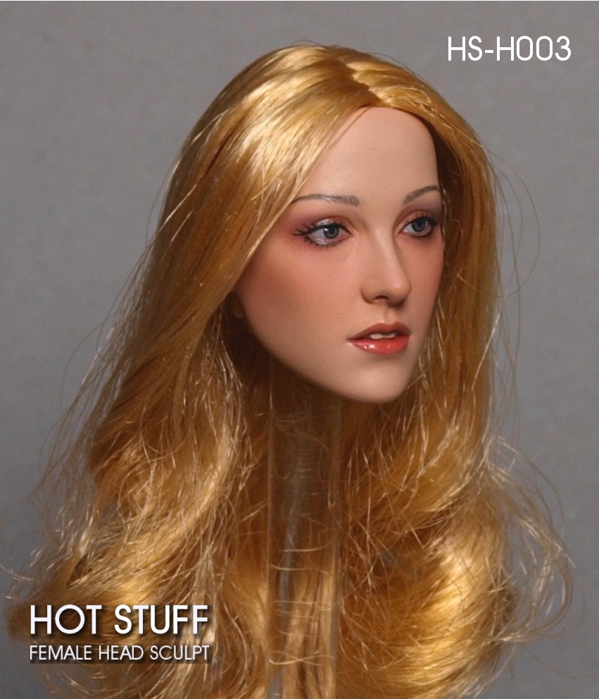 NEW PRODUCT: HOT STUFF / flaming toy: 1 / 6 Asian beauty head carving a total of three (#HS-H001/2/3) 16553810