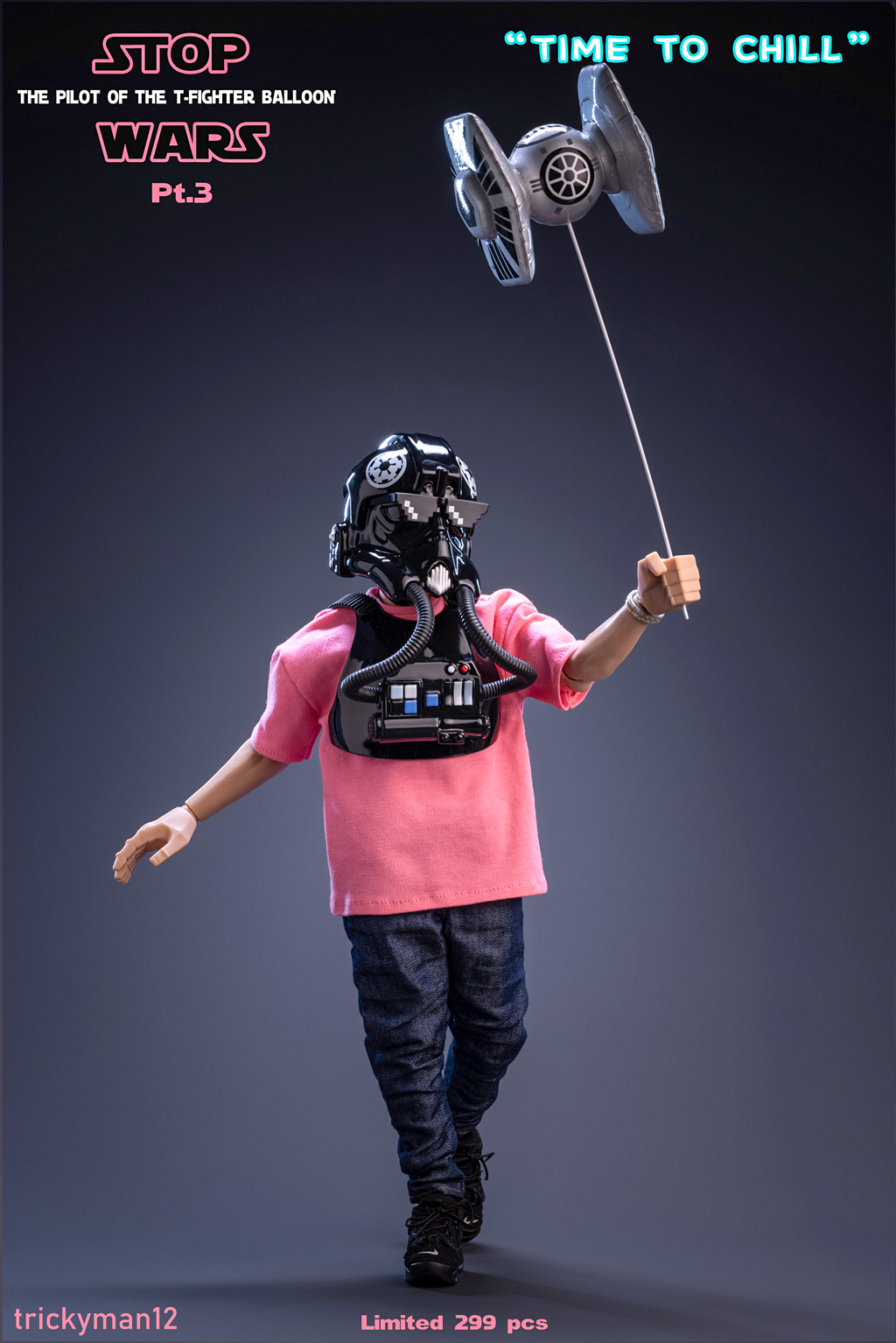 StopWars - NEW PRODUCT: STOPWARS Pt.3: 1/6 scale THE PILOT OF THE T-FIGHTER BALLOON 16580212
