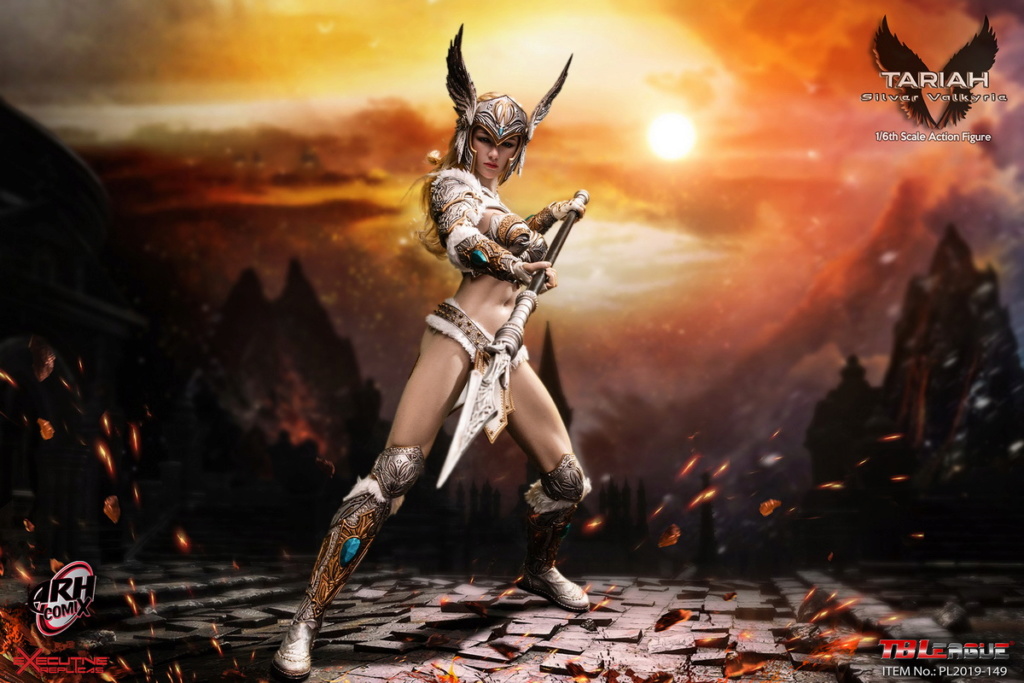 female - NEW PRODUCT: TBLeague: 1/6 Norwegian Valkyrie - Valkyrie Silver Edition Mobile Doll (#PL2019-149) 16585910
