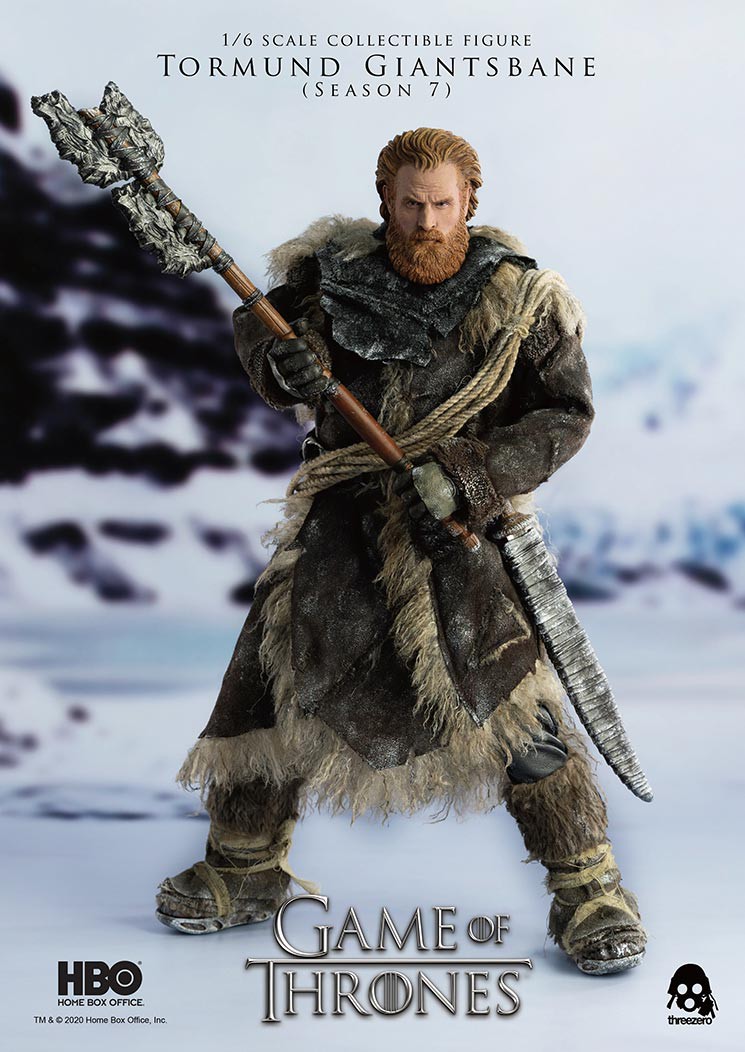 hbo - NEW PRODUCT: Threezero: 1/6 "A Song of Ice and Fire: Game of Thrones"-Tormund Giant Buster action figure 16591711