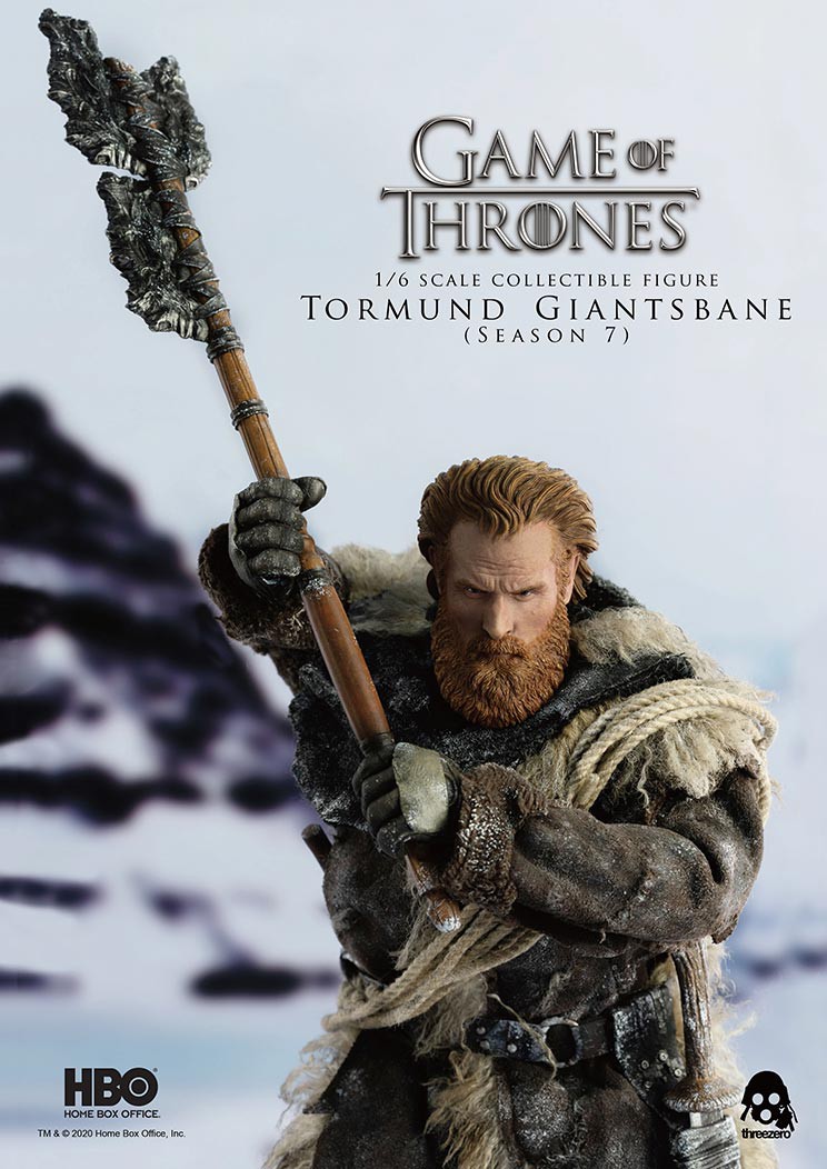 Fantasy - NEW PRODUCT: Threezero: 1/6 "A Song of Ice and Fire: Game of Thrones"-Tormund Giant Buster action figure 16592411