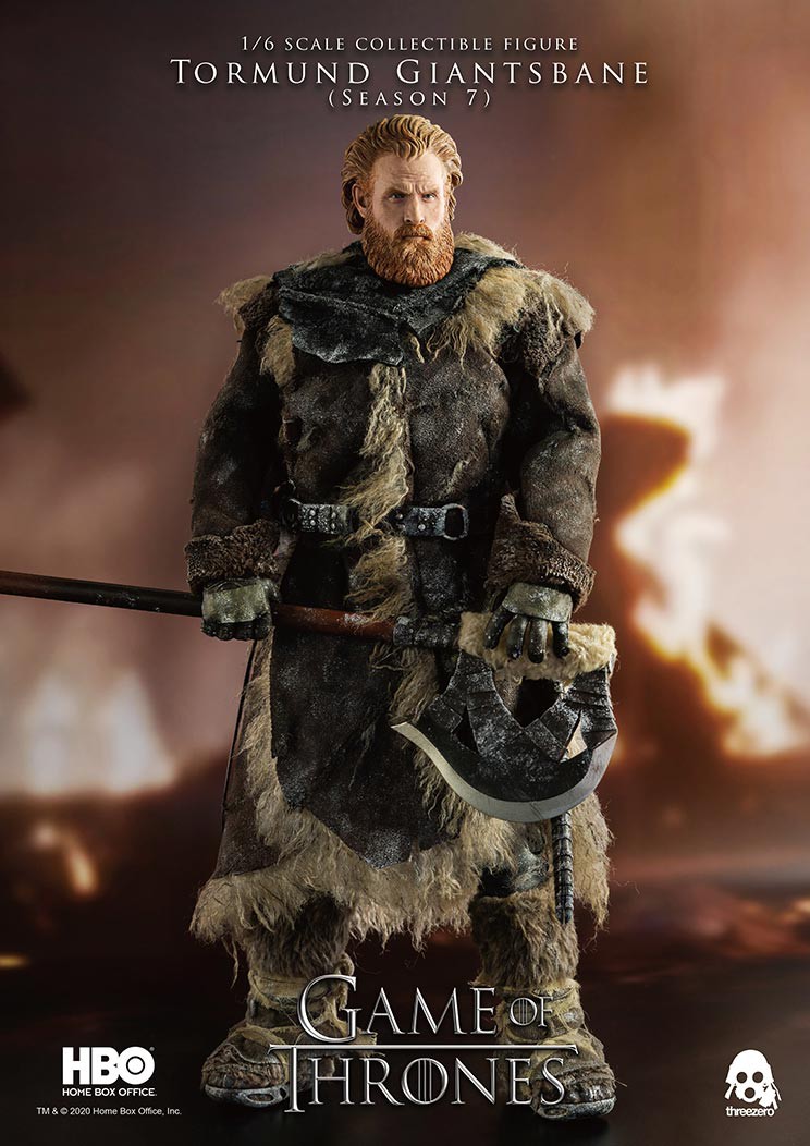 gameofthrones - NEW PRODUCT: Threezero: 1/6 "A Song of Ice and Fire: Game of Thrones"-Tormund Giant Buster action figure 16594011