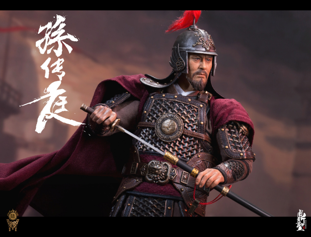 historical - NEW PRODUCT: Ding Sheng Mo: 1/6 Ming Dynasty famous - Sun Chuanting [pure copper armor] standard version DS005 & Collector's Edition & Drum 17005310