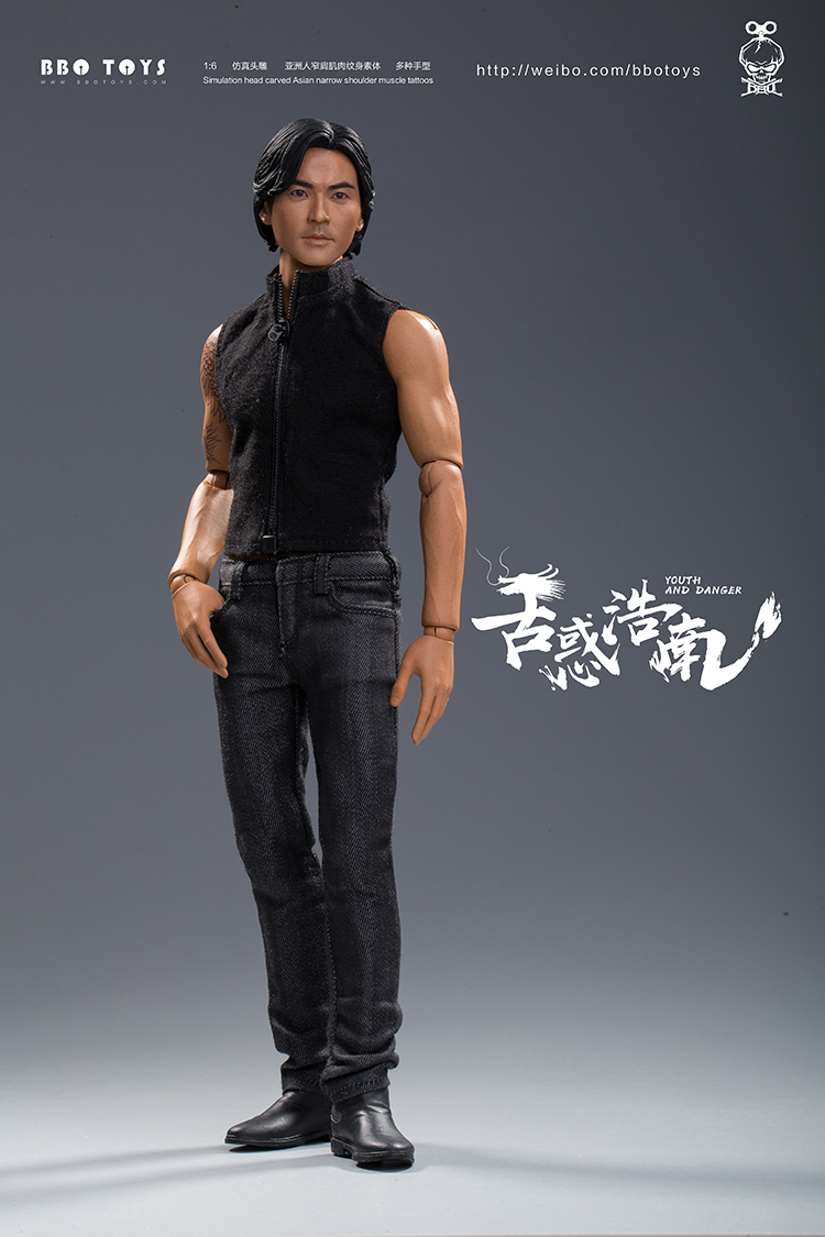 NEW PRODUCT: BBO TOYS YOUTH AND DANGER - BROTHER HO NAM 1/6 SCALE ACTION FIGURE (TWO BODIES) 17013710